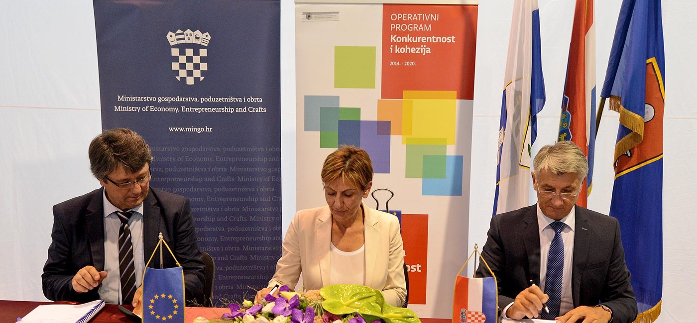 Potpredsjednica Dalić potpisala ugovore o dodjeli 40 milijuna kuna centrima za razvoj i edukaciju te novih tehnologija